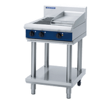 Blue Seal Evolution Leg Stand Cooktop 2 Element/1 Griddle Electric 600mm E514C-LS