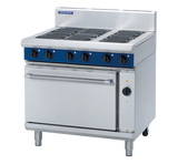 Blue Seal Electric 6 Element Oven Range with Convection Oven 900mm E56D