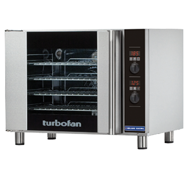 Blue Seal Turbofan 810mm(W) Electric Convection Oven 4 x 1/1GN Grid E31D4