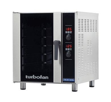 Blue Seal Turbofan 610mm(W) Electric Convection Oven 5 x 1/1GN Grid E33D5