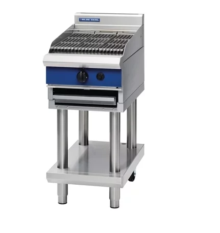 Blue Seal Evolution Chargrill on Leg Stand Gas 450mm G593