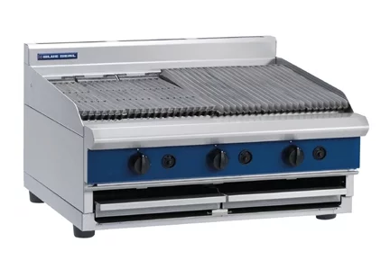 Blue Seal Countertop Chargrill Gas 900mm G596B