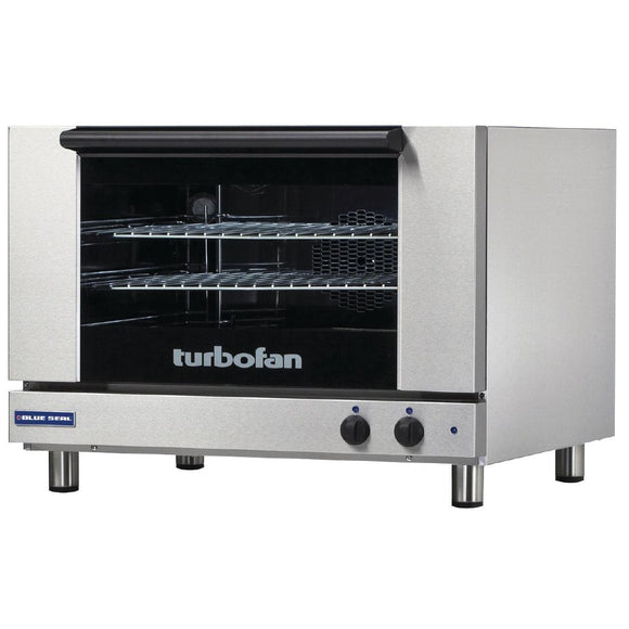 Blue Seal Turbofan 810mm(W) Electric Convection Oven 2 660 x 460mm Grid E27M2